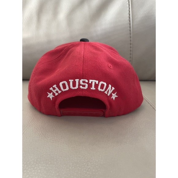 Houston Rockets SnapBack embroidered spell out Red NBA - Picture 3 of 7